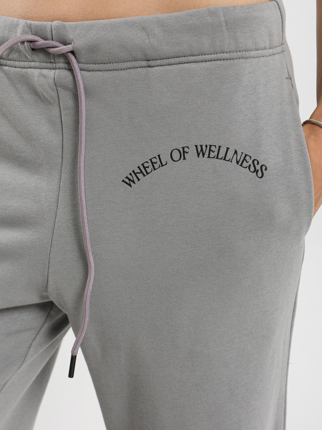 Drawstring Waist Sweatpants