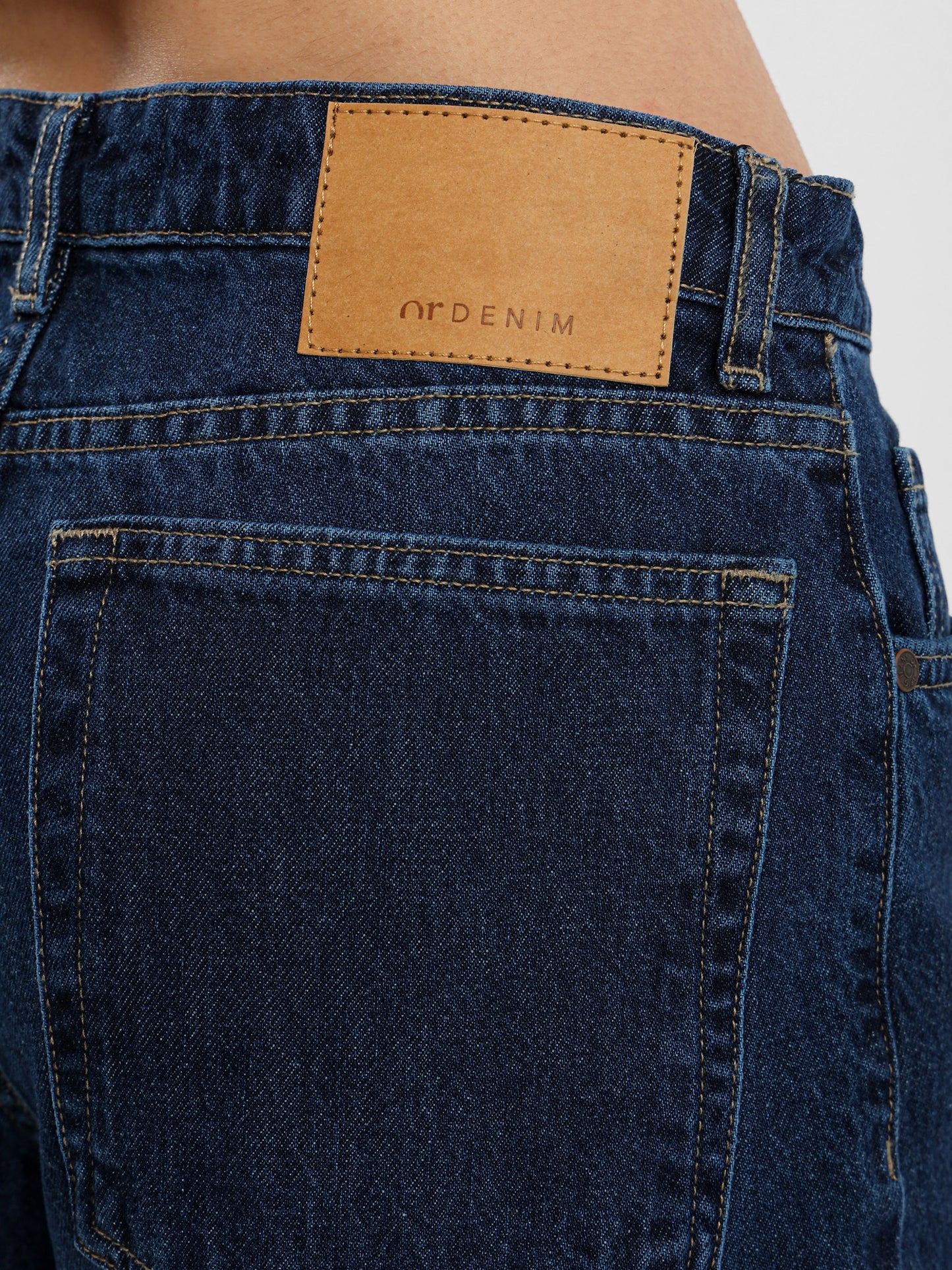 Wide Leg Denim Pants