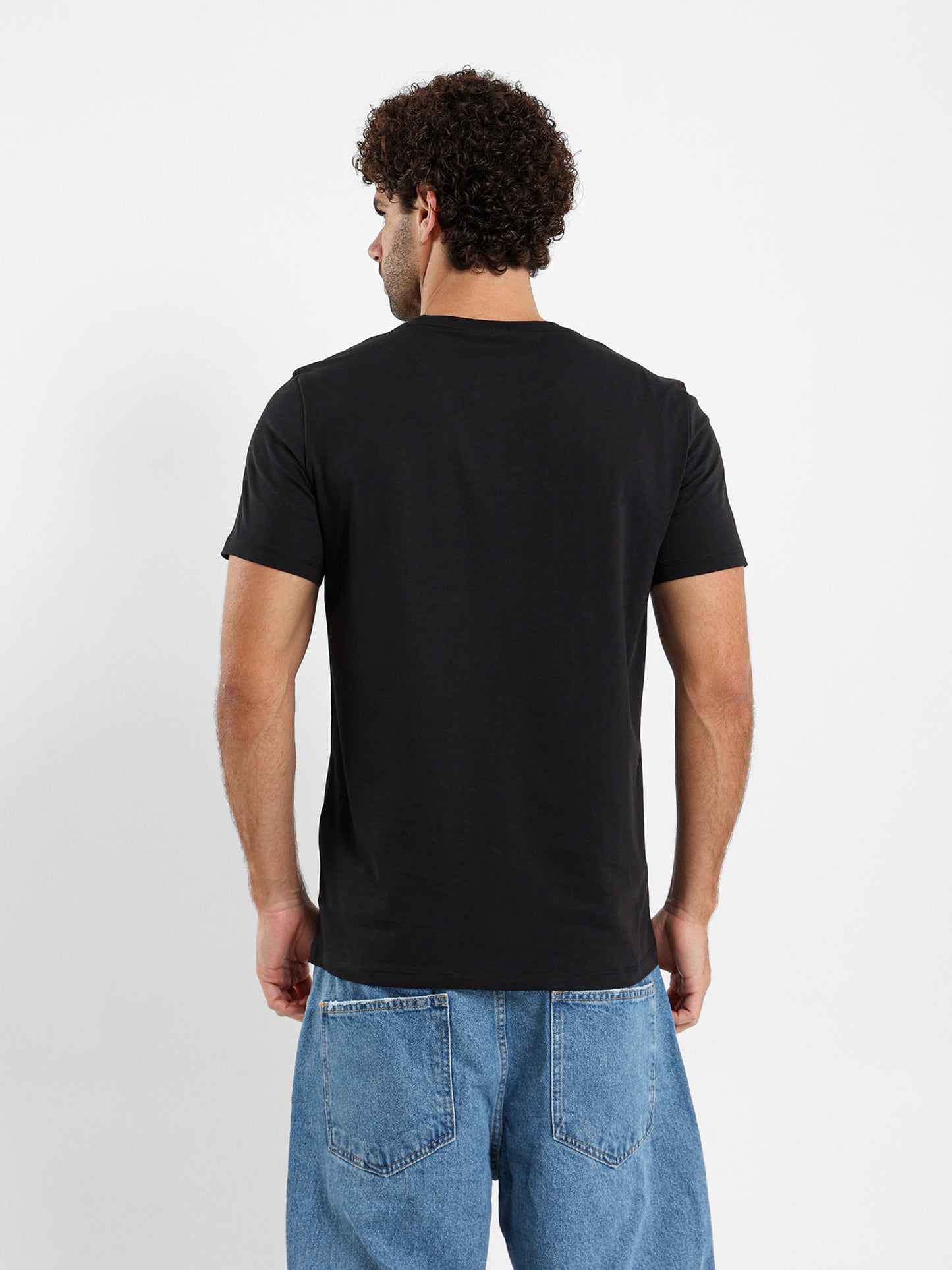 Fading Graphic Cotton Tee