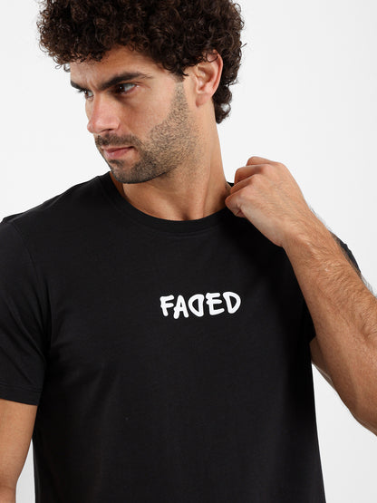 Fading Graphic Cotton Tee