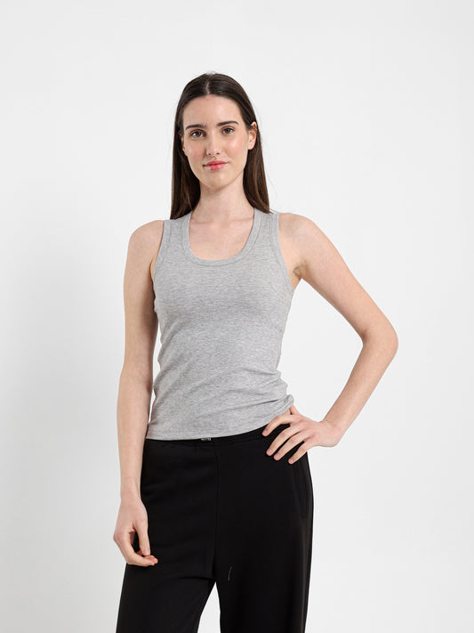 Basic Solid Sleeveless Top