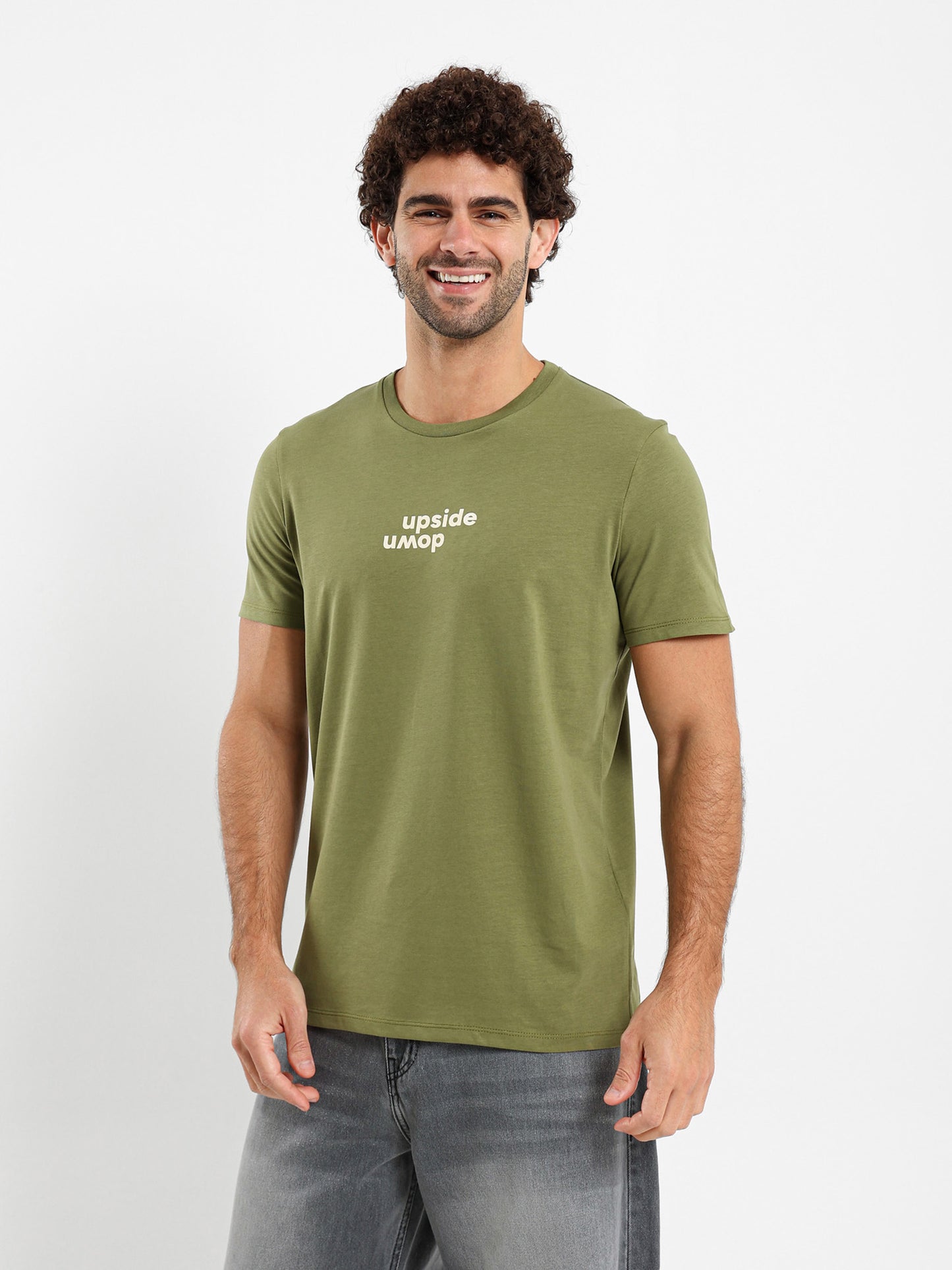 Upside Down Graphic Tee
