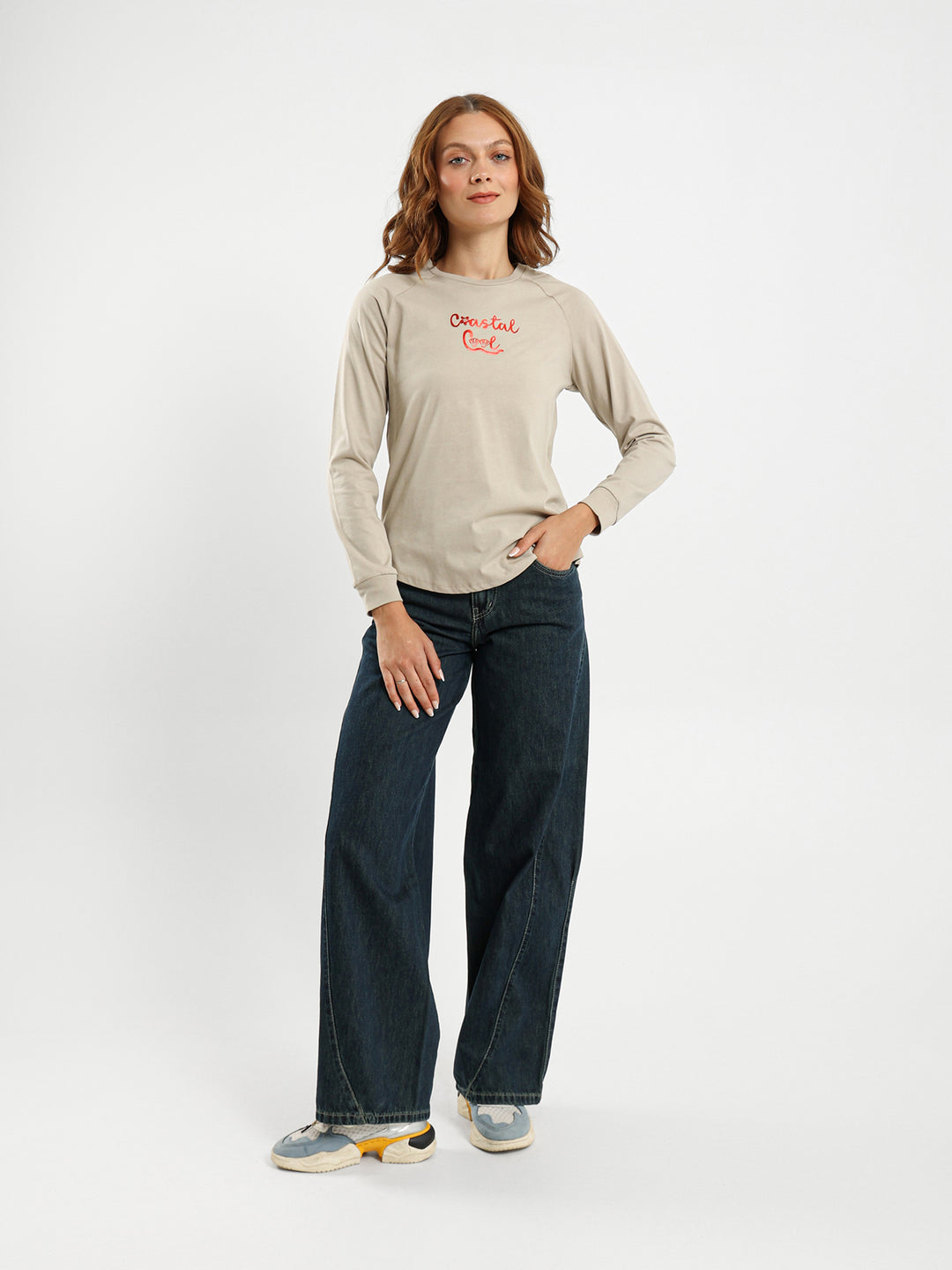 Coastal Cool Printed Raglan T-Shirt