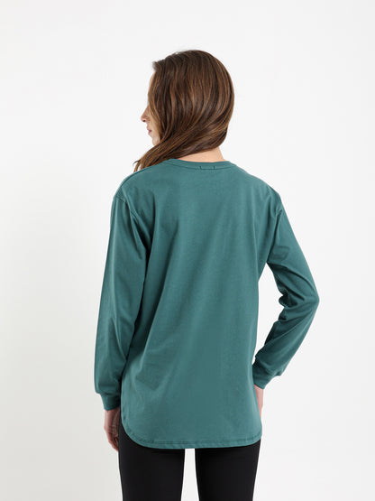 Go Outside Oversized Long Sleeve T-Shirt