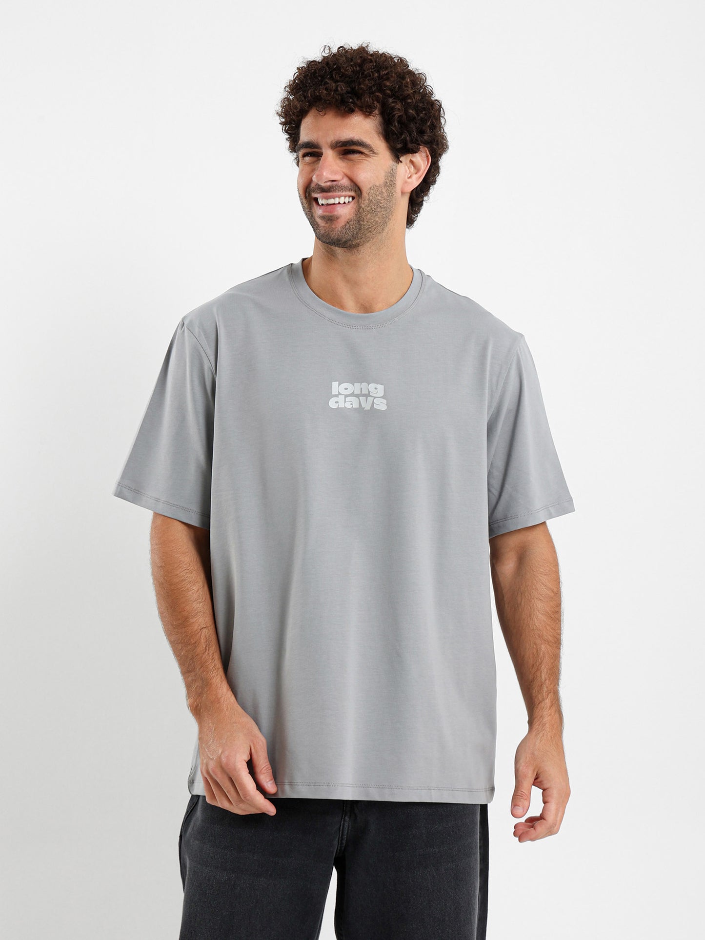 Long Days Casual Cotton Tee