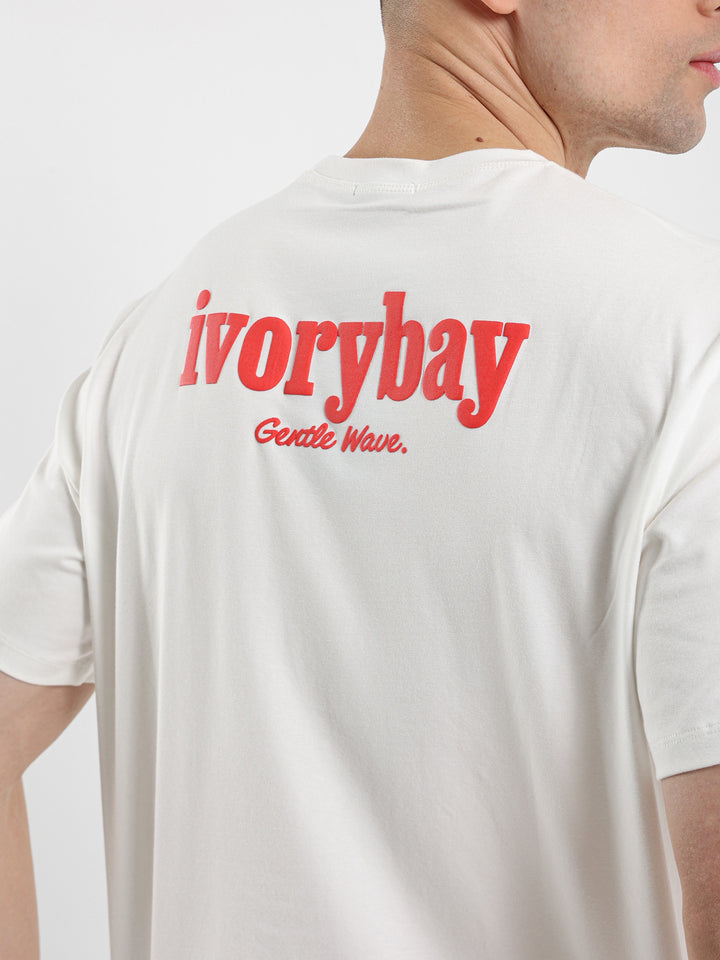 تي شيرت Ivorybay بطبعة رسومات