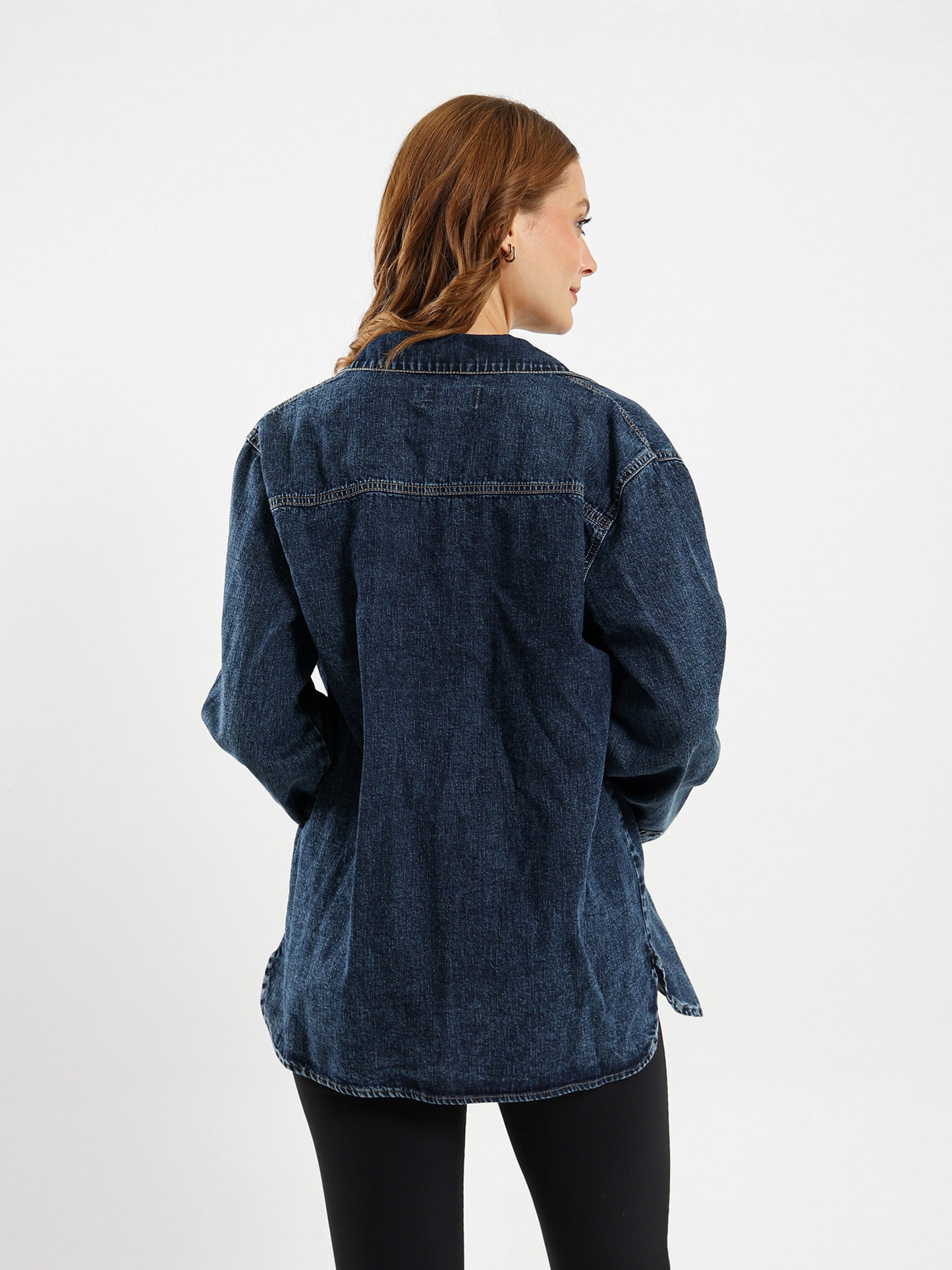 Solid Long-Sleeve Shirt