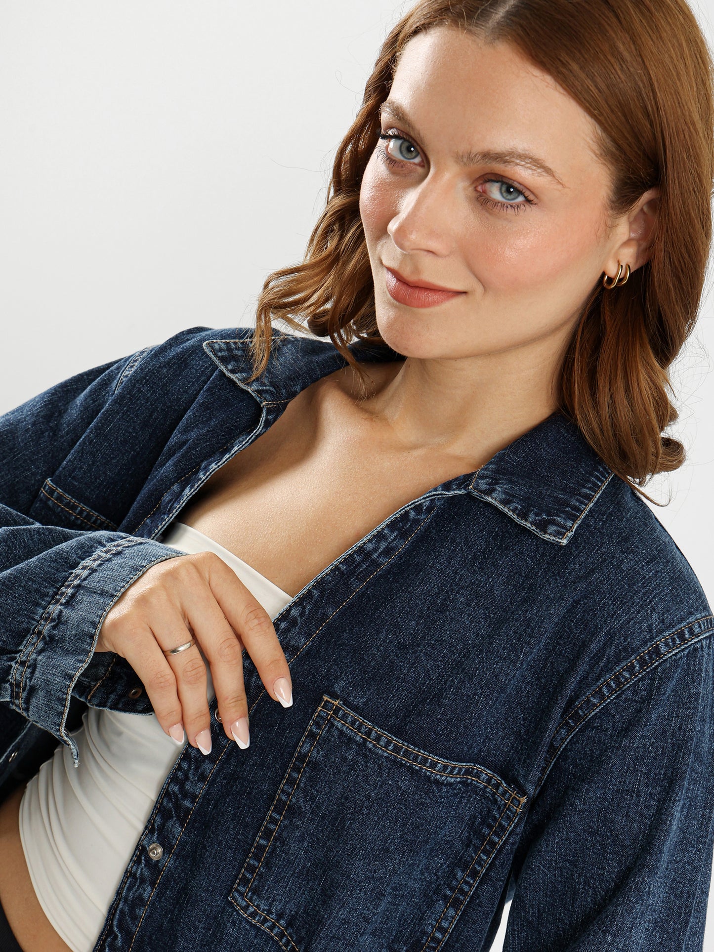 Solid Long-Sleeve Shirt