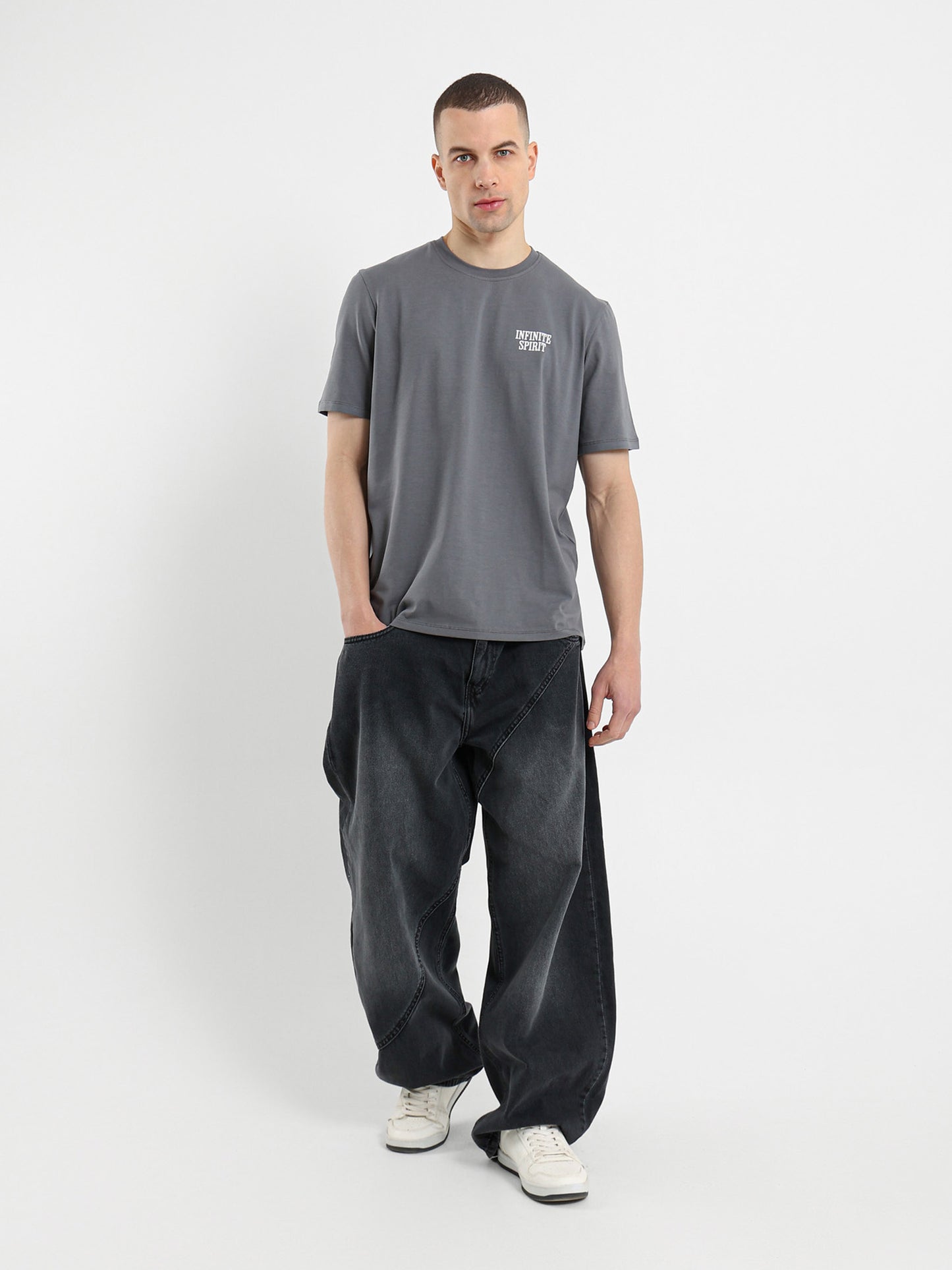 Infinity Spirit Back Print T-Shirt
