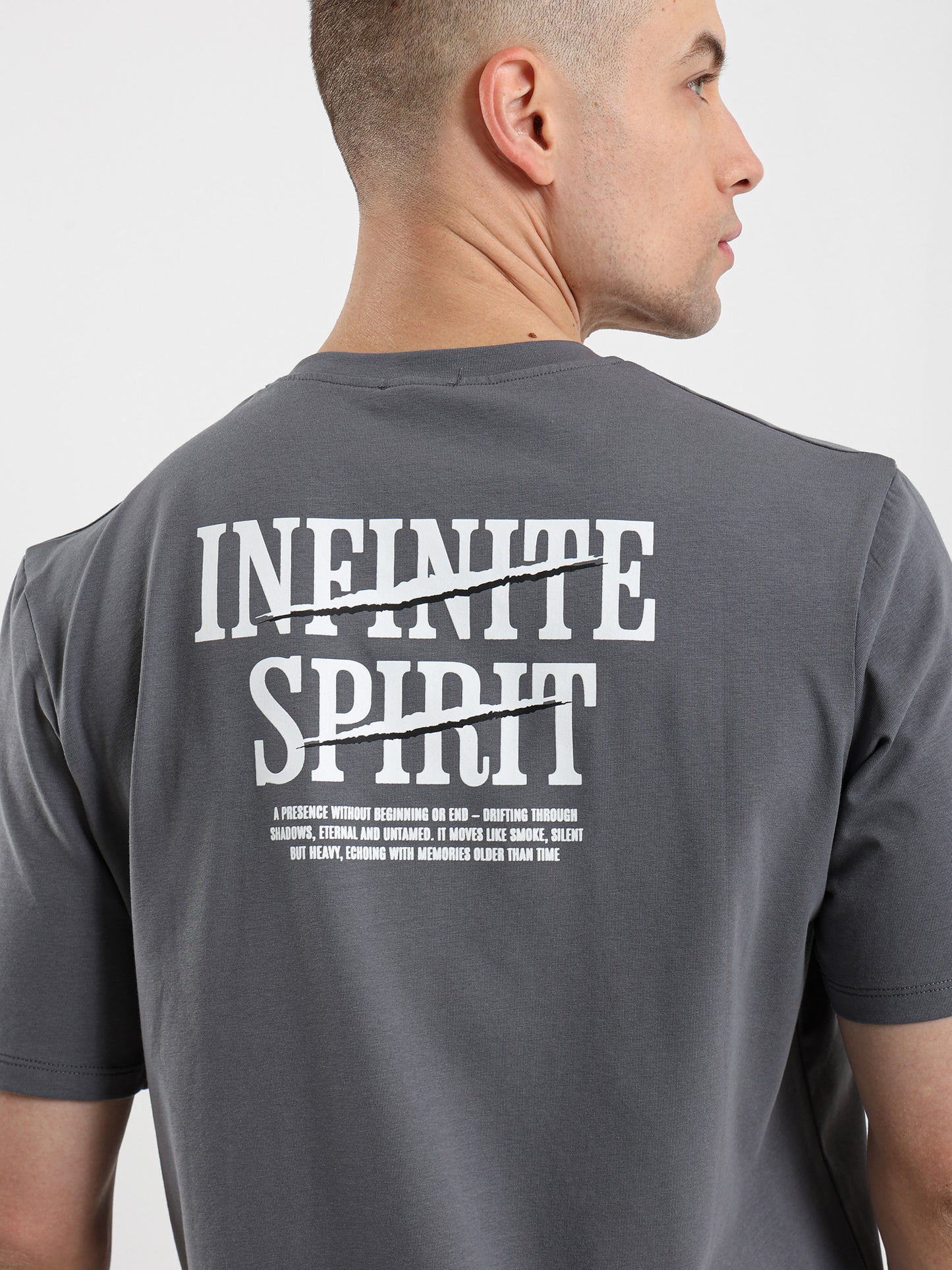 Infinity Spirit Back Print T-Shirt