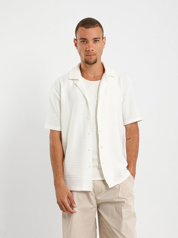 Half-Sleeve Knit Shirt