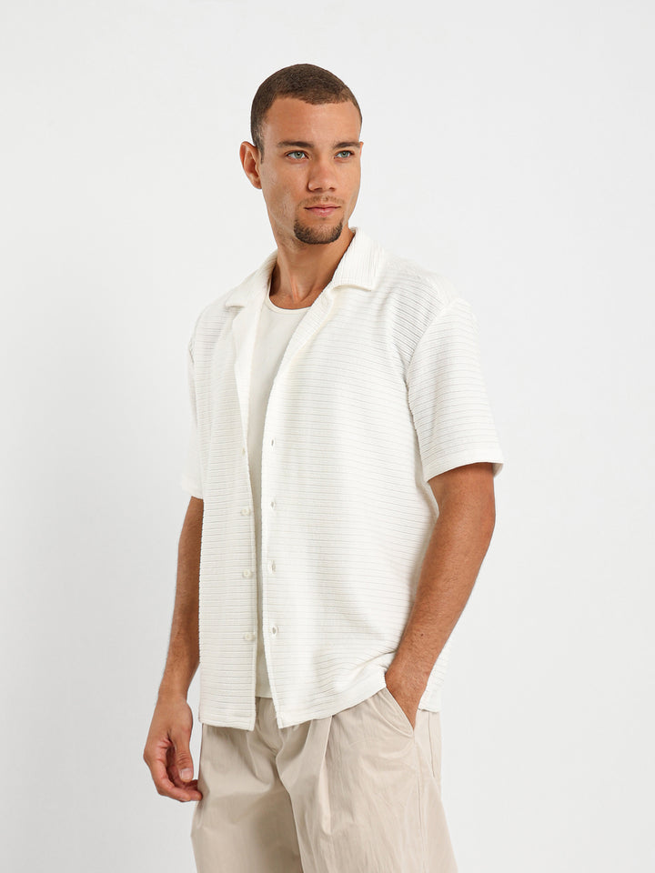 Half-Sleeve Knit Shirt
