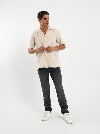 Half-Sleeve Knit Shirt