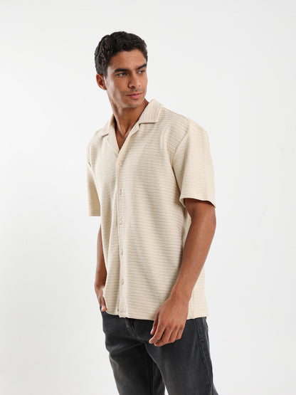 Half-Sleeve Knit Shirt