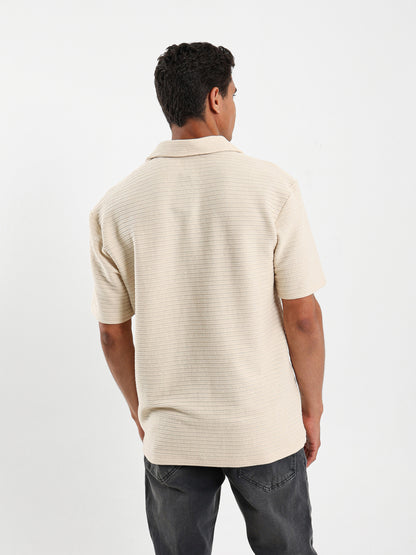 Half-Sleeve Knit Shirt