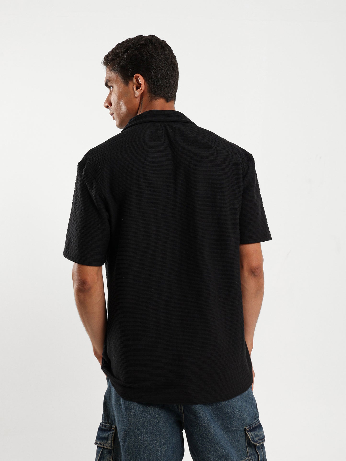 Half-Sleeve Knit Shirt