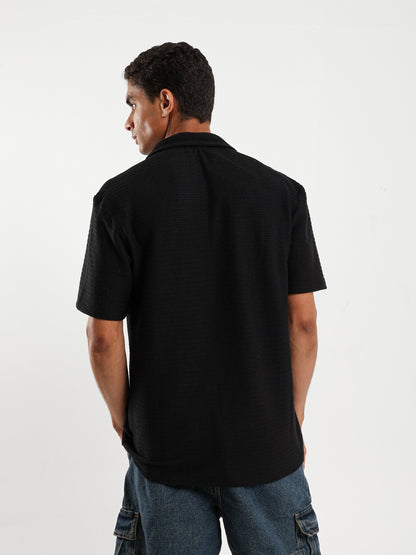 Half-Sleeve Knit Shirt