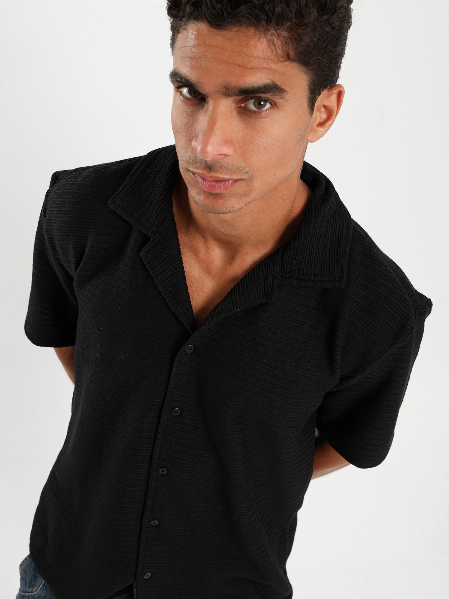 Half-Sleeve Knit Shirt