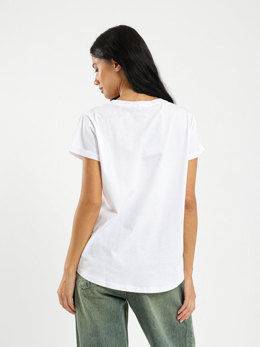 Boba Cup Print Tshirt