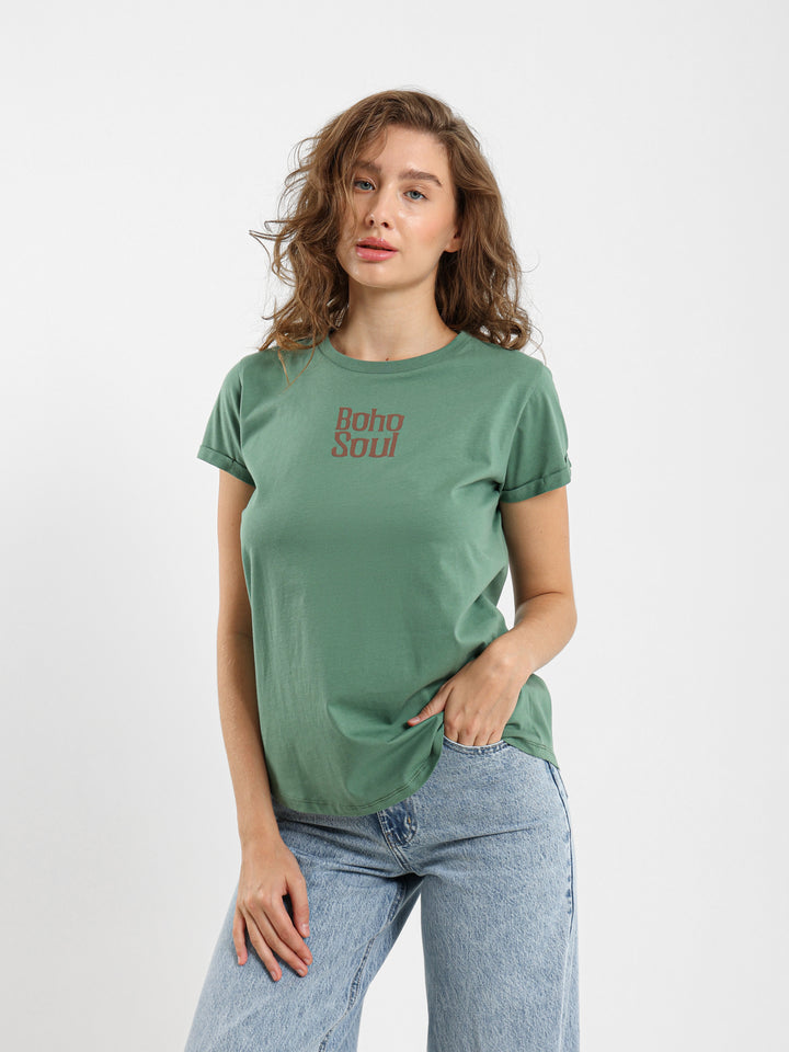 Boho Soul Print T-Shirt