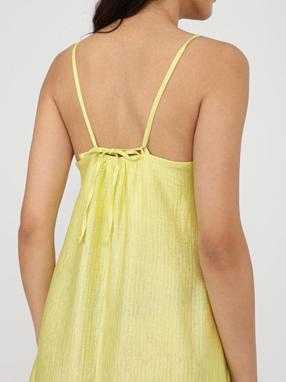 Strappy V-Neck Maxi Dress