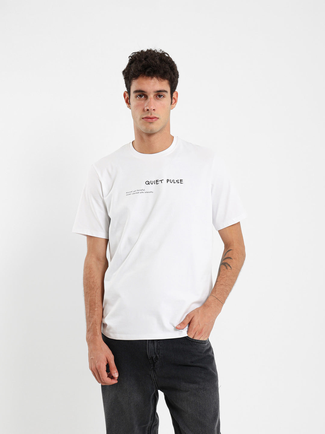 Quiet Pulse Graphic T-Shirt