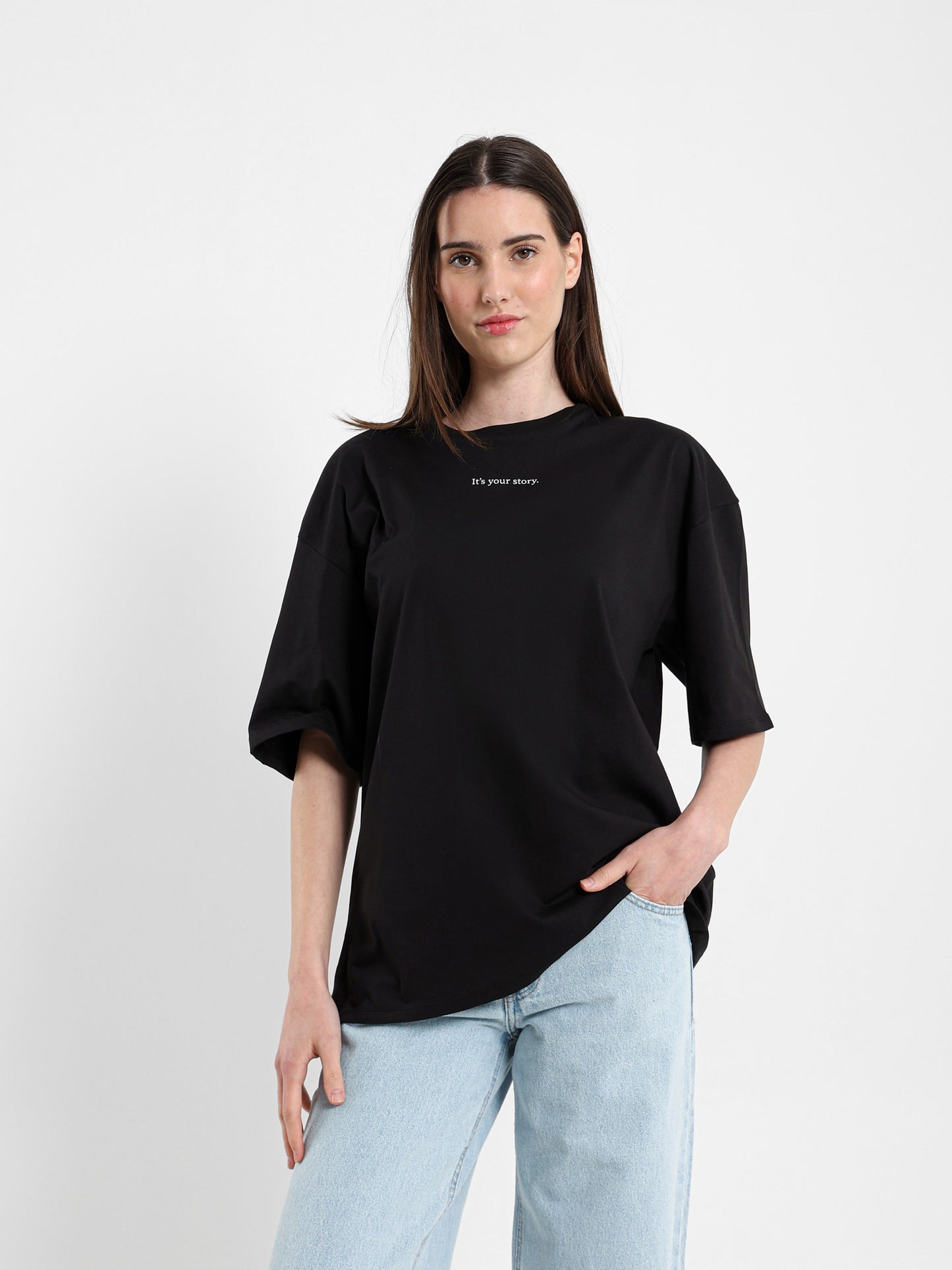 Oversized Plot Twist Tee