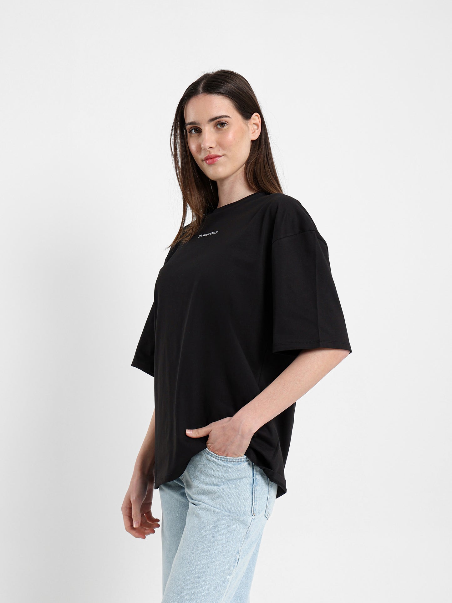 Oversized Plot Twist Tee