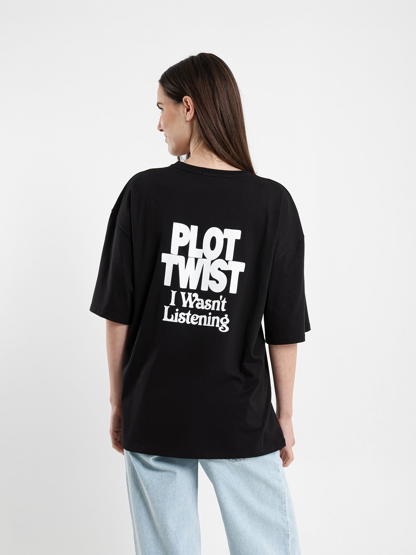 Oversized Plot Twist Tee