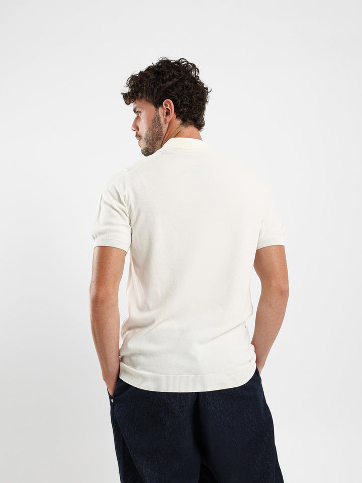 V-Placket Tricot Polo