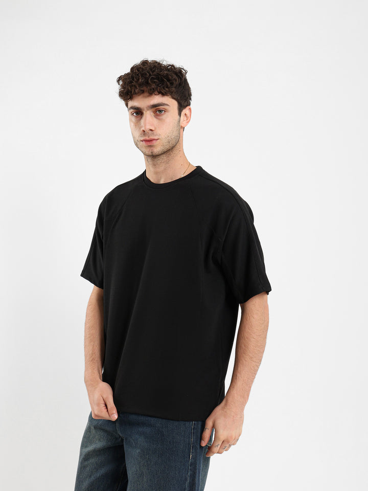 Sporty Racer Look Oversized T-Shirt
