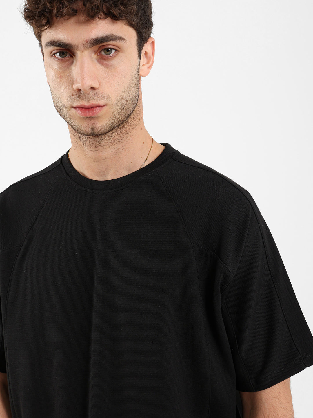 Sporty Racer Look Oversized T-Shirt