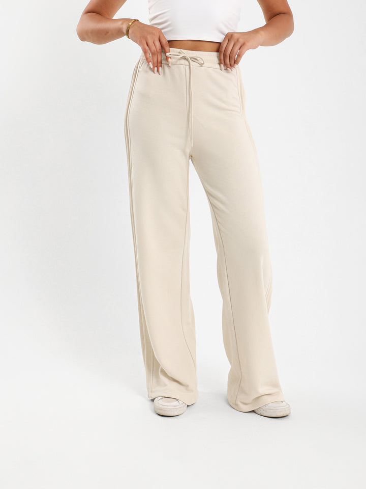 Loose Sweatpants With Side Piping