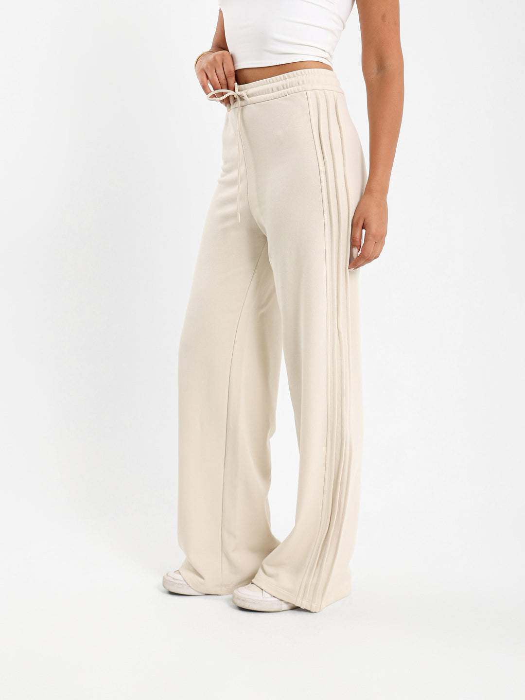Loose Sweatpants With Side Piping