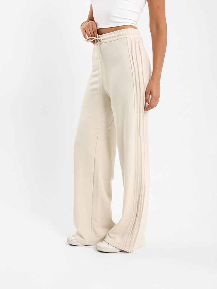 Loose Sweatpants With Side Piping