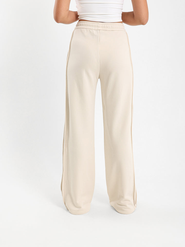 Loose Sweatpants With Side Piping