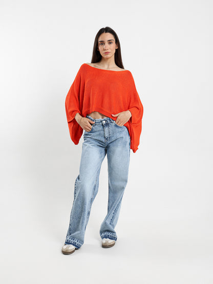 Loose Tricot Top
