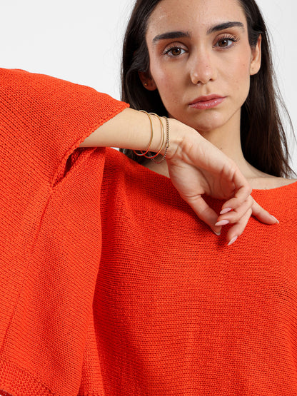 Loose Tricot Top