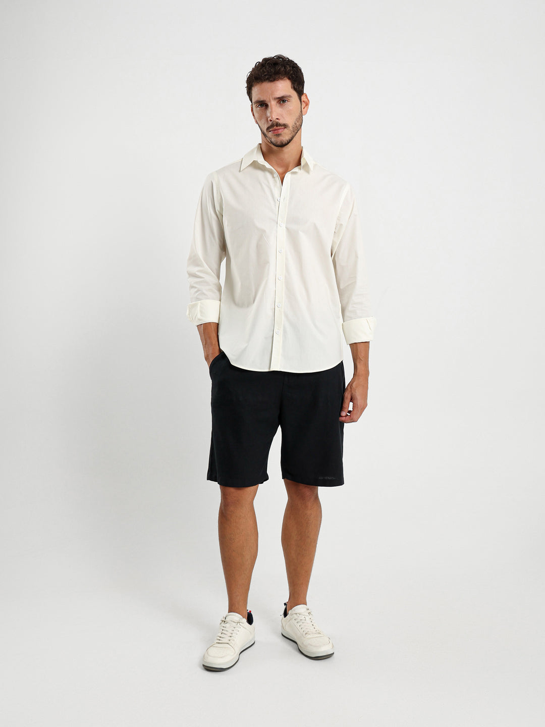 Relaxed Long-Sleeve Shirt
