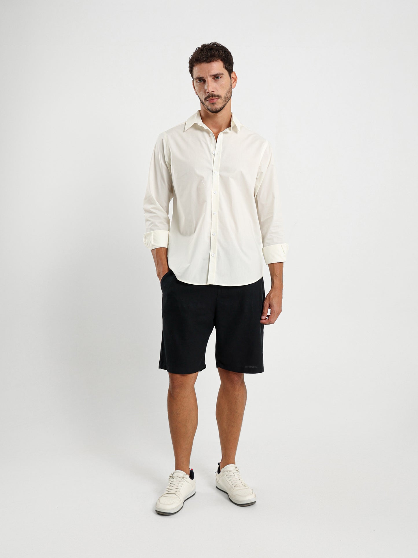Relaxed Long-Sleeve Shirt