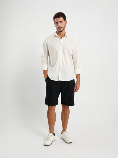 Relaxed Long-Sleeve Shirt