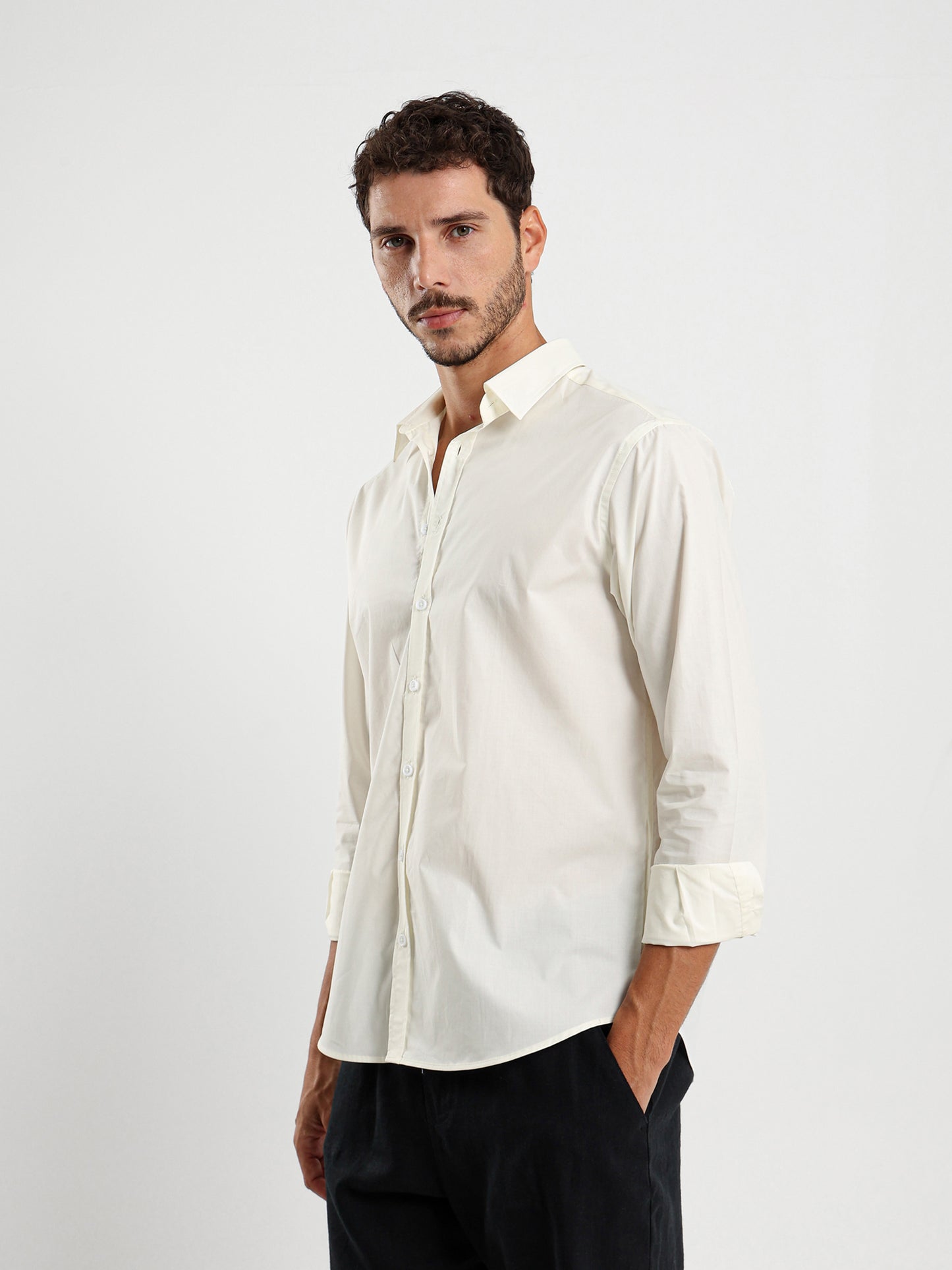 Relaxed Long-Sleeve Shirt