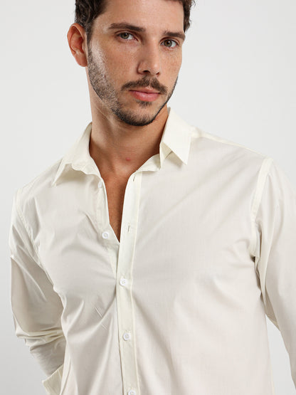 Relaxed Long-Sleeve Shirt