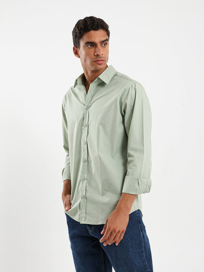 Relaxed Long-Sleeve Shirt