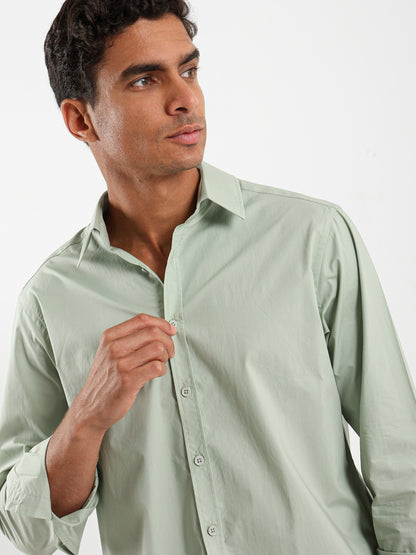 Relaxed Long-Sleeve Shirt