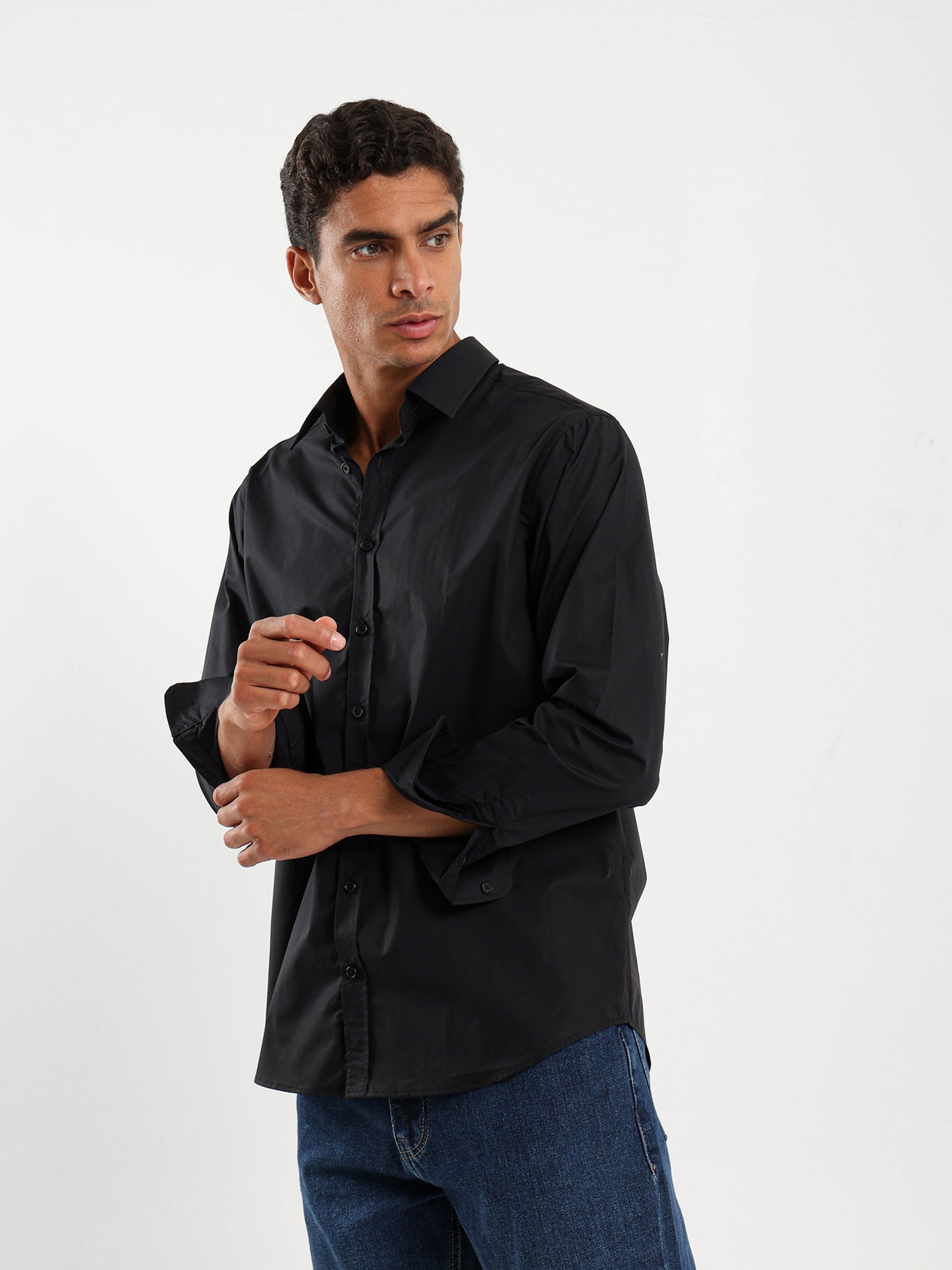 Relaxed Long-Sleeve Shirt