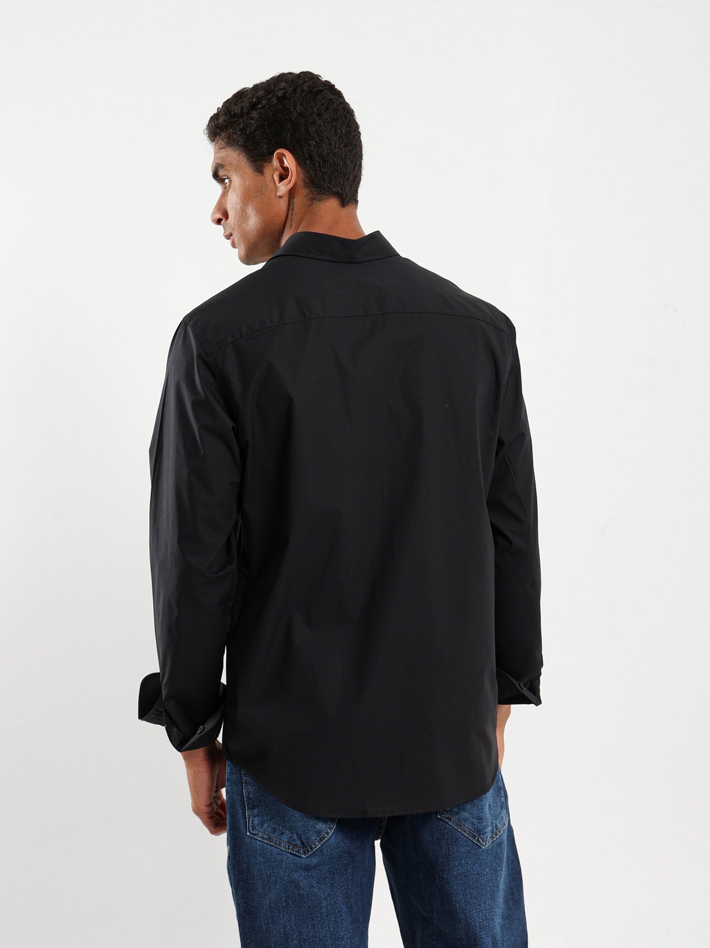 Relaxed Long-Sleeve Shirt
