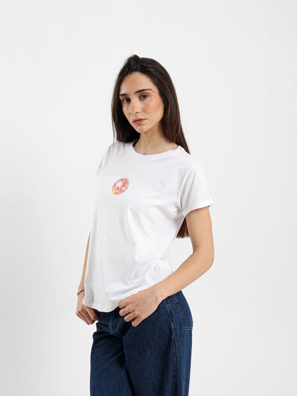 Disco Ball Print T-Shirt