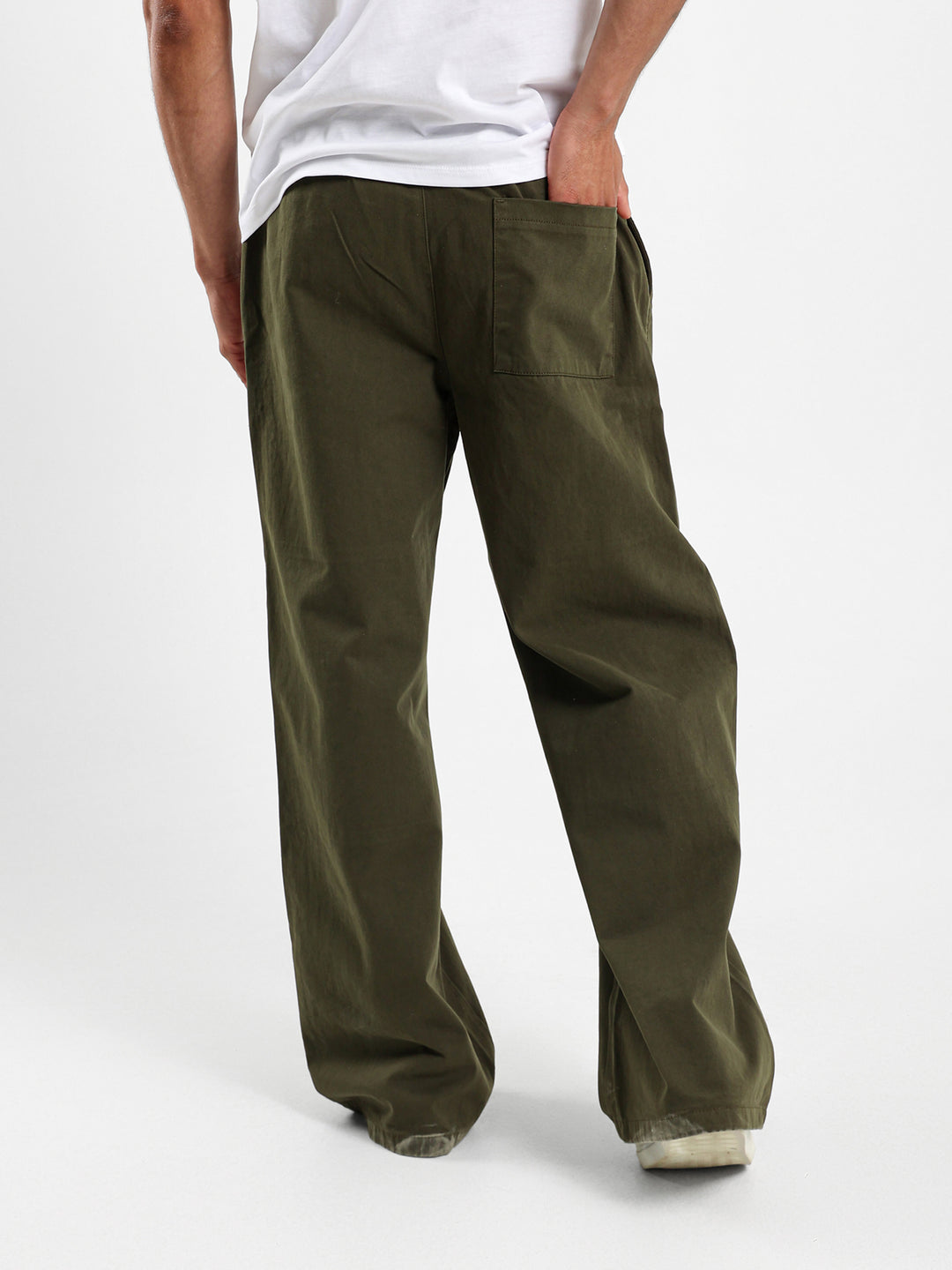 Relaxed Belted Pants