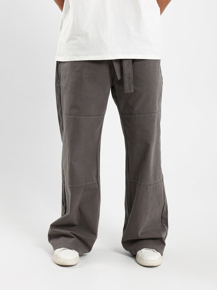 Relaxed Belted Pants